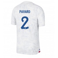 Fotballdrakt Herre Frankrike Benjamin Pavard #2 Bortedrakt VM 2022 Kortermet